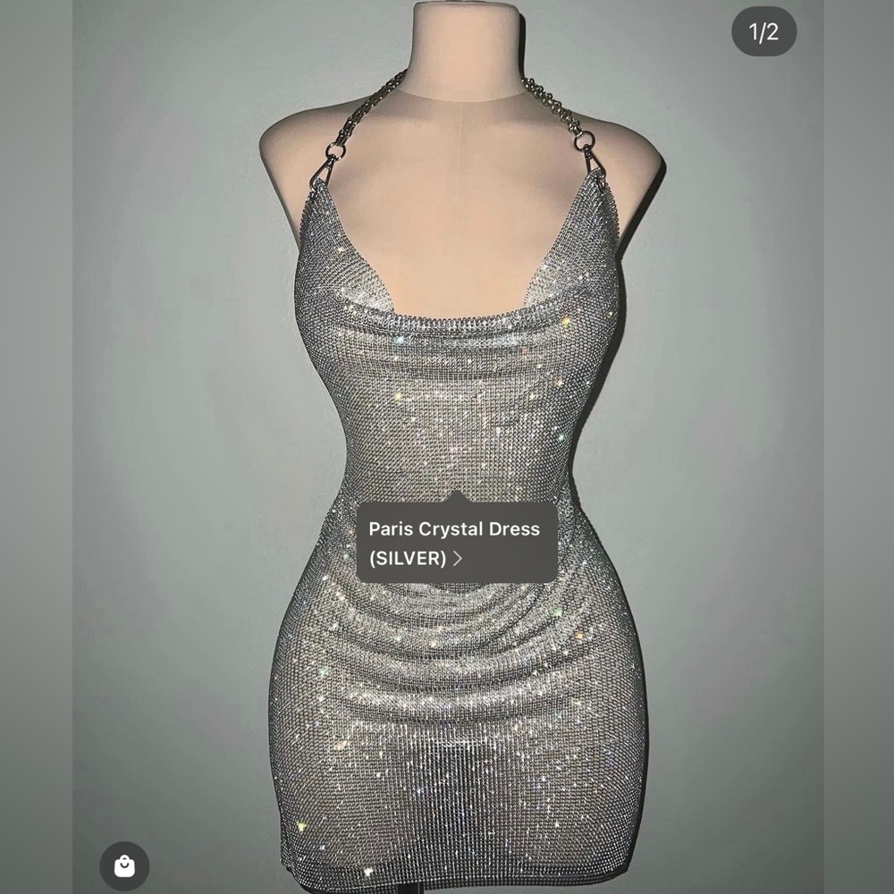 Stunning crystal Vanilla Bella mini